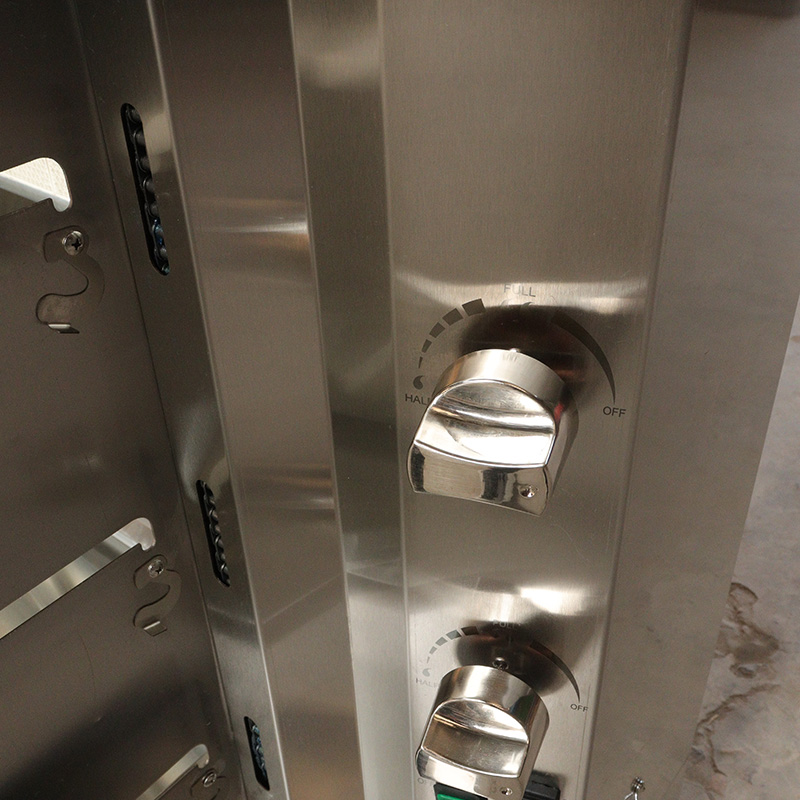 Stainless Steel Commercial Kitchen Natural Gas/LPG  Chicken Rotisserie Machine