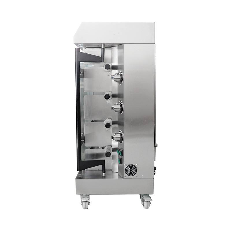 Stainless Steel Commercial Kitchen Natural Gas/LPG  Chicken Rotisserie Machine