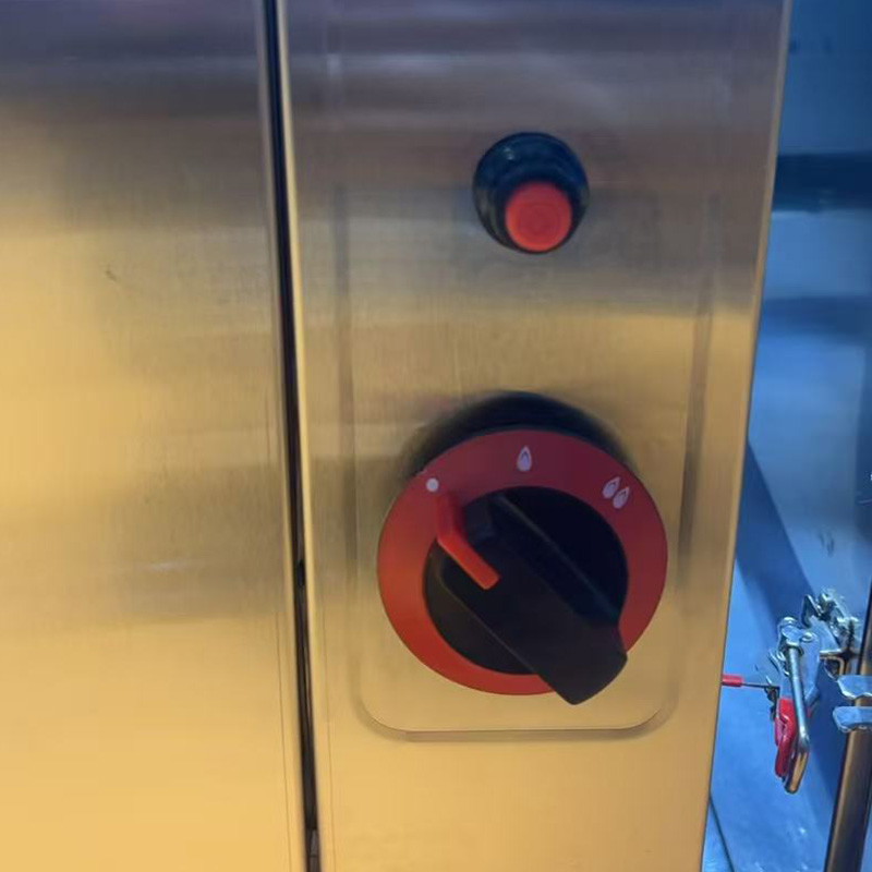 Stainless Steel Natural Gas/LPG Commercial Cabinet Cook Stove with oven