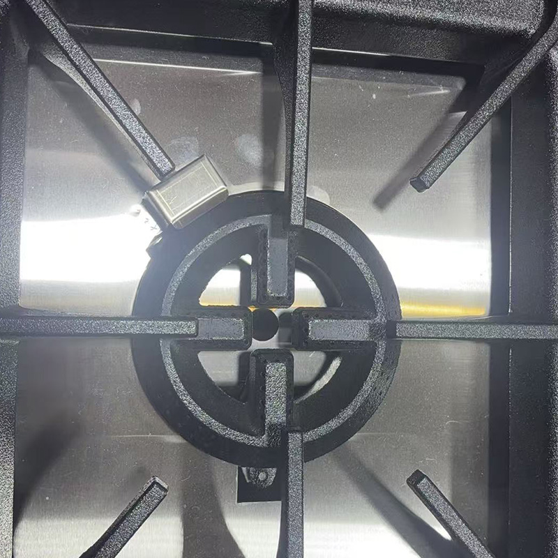 Stainless Steel Natural Gas/LPG Commercial Cabinet Cook Stove with oven