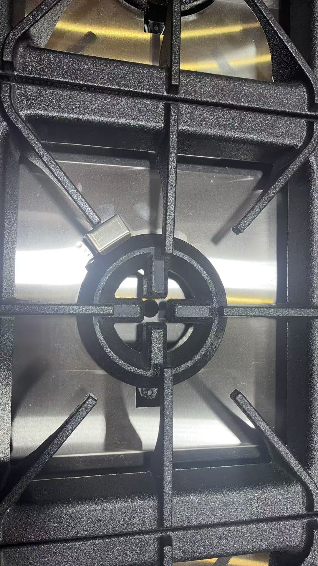 Stainless Steel Natural Gas/LPG Commercial Cabinet Cook Stove with oven