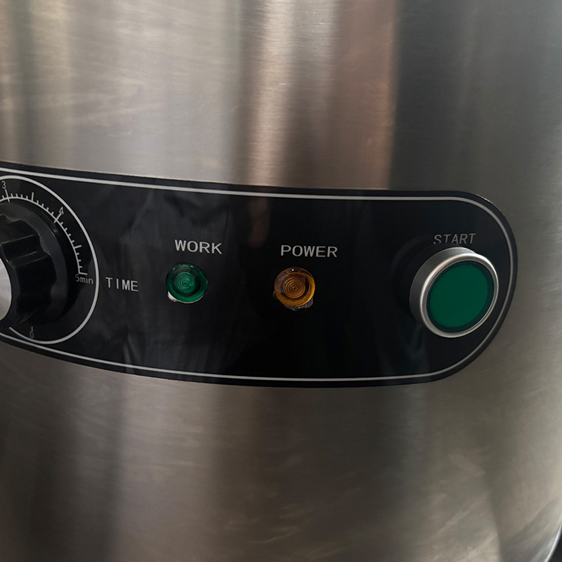 Stainless Steel Commercial Electric Potato Peeler Shellfish Cleaning Kitchen Machine