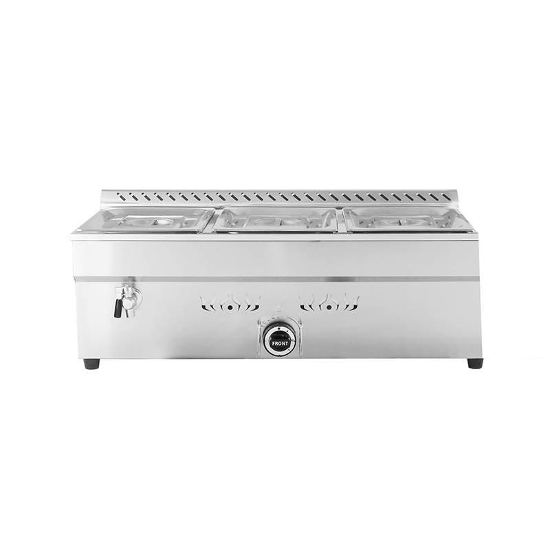 Commercial Kitchen Equipment Gas Bain Marie Food Warmer