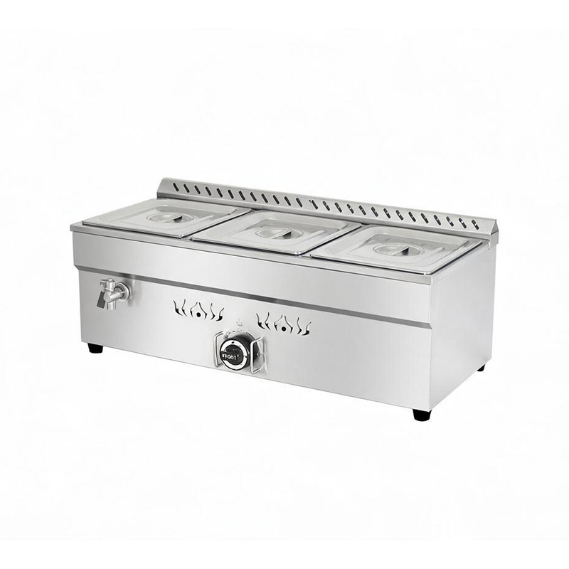 Commercial Kitchen Equipment Gas Bain Marie Food Warmer