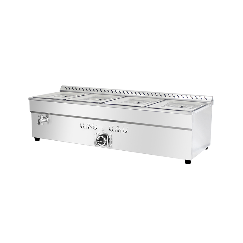 Commercial Kitchen Equipment Gas Bain Marie Food Warmer