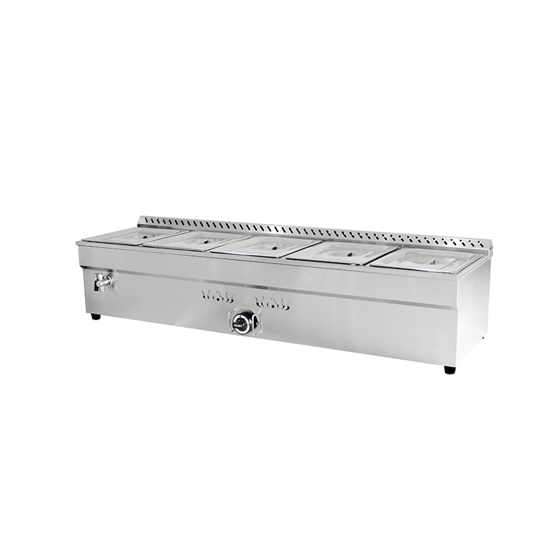 Commercial Kitchen Equipment Gas Bain Marie Food Warmer