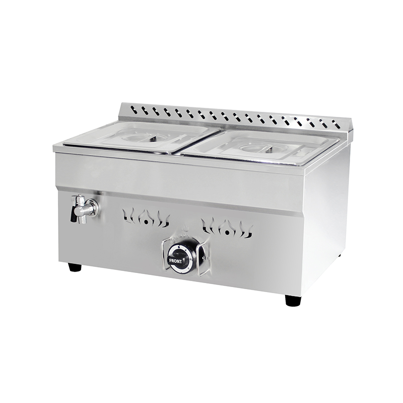 Commercial Kitchen Equipment Gas Bain Marie Food Warmer