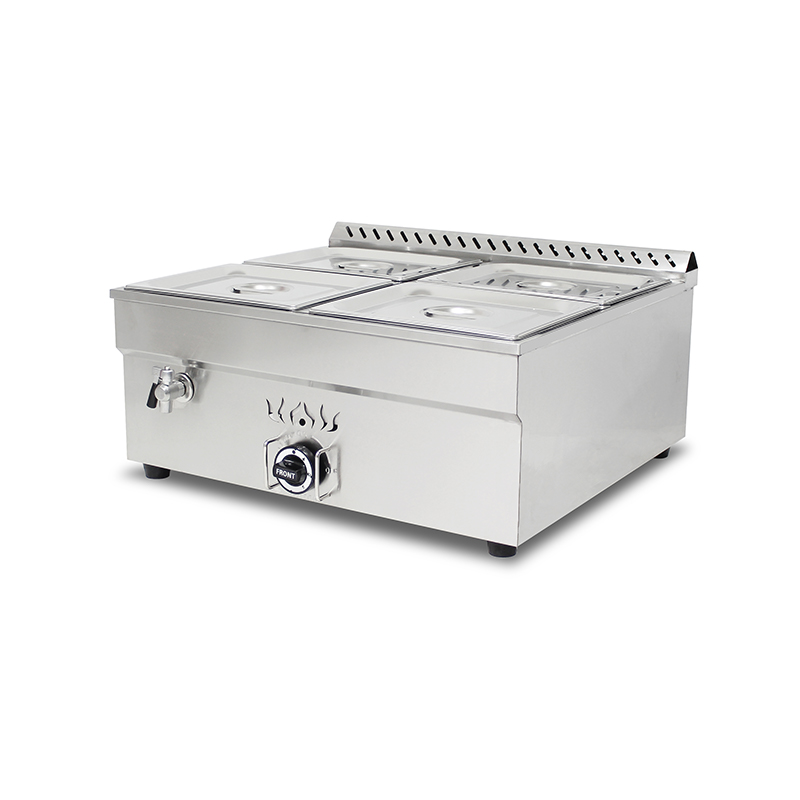 Commercial Kitchen Equipment Gas Bain Marie Food Warmer