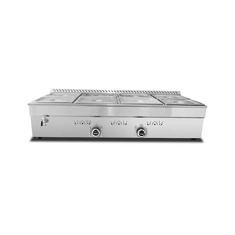 Commercial Kitchen Equipment Gas Bain Marie Food Warmer