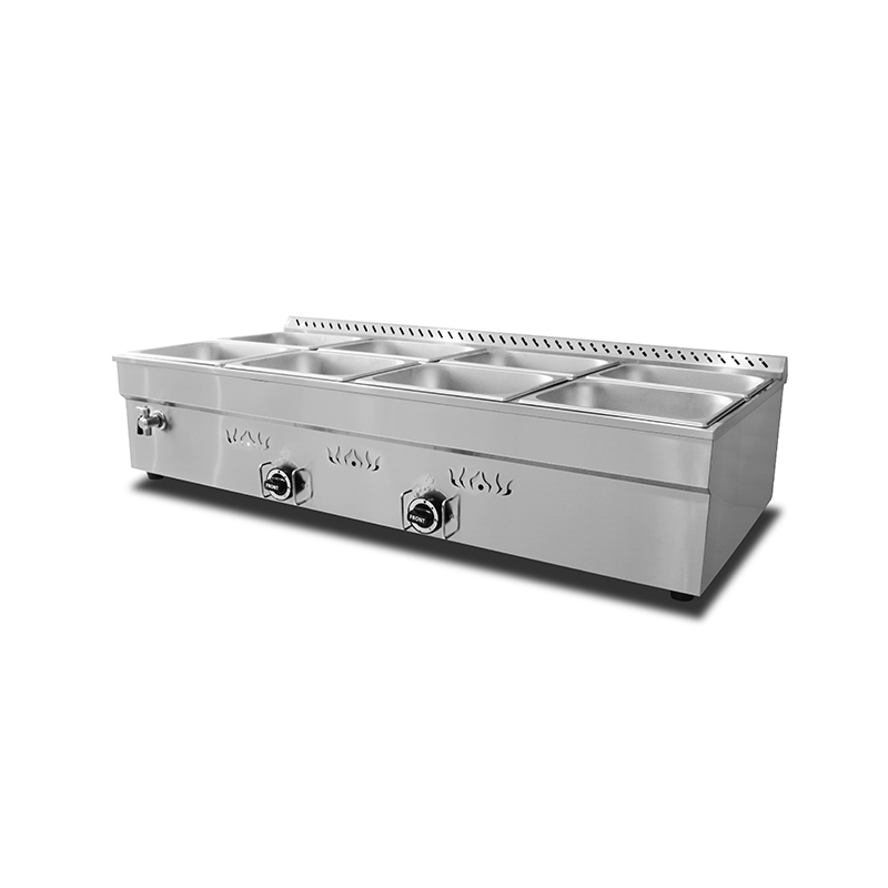 Commercial Kitchen Equipment Gas Bain Marie Food Warmer