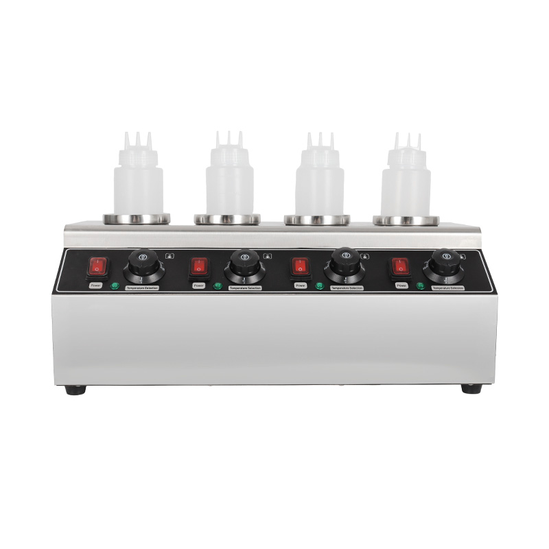 Stainless Steel Commercial Kitchen Electric Cheese Sauce Bottle Warmer Dispenser