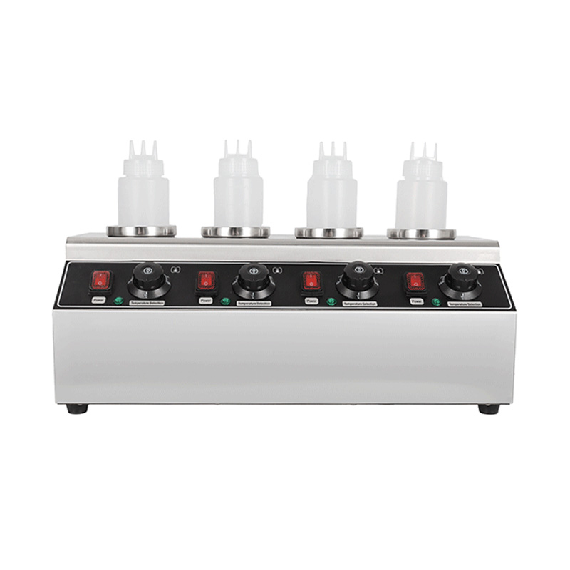 Stainless Steel Commercial Kitchen Electric Cheese Sauce Bottle Warmer Dispenser