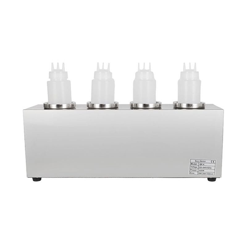 Stainless Steel Commercial Kitchen Electric Cheese Sauce Bottle Warmer Dispenser